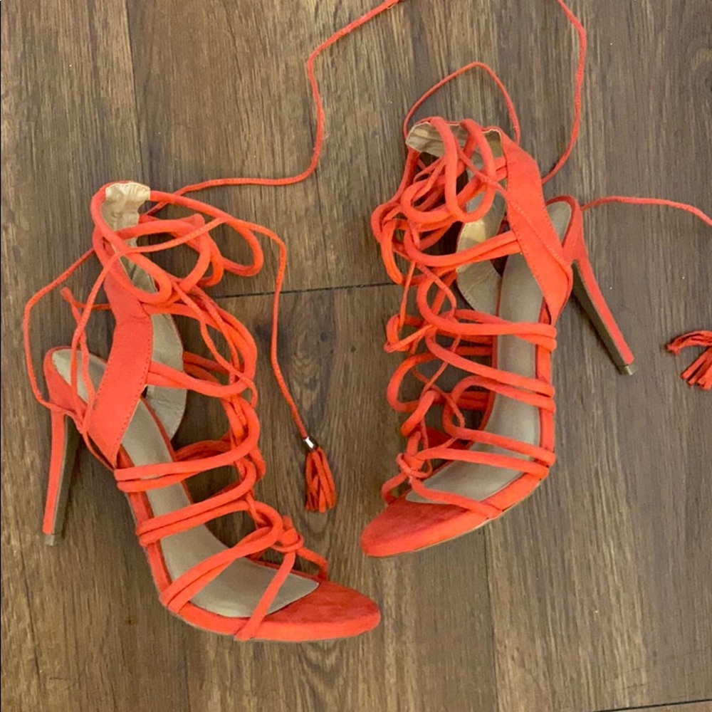 Coral heels